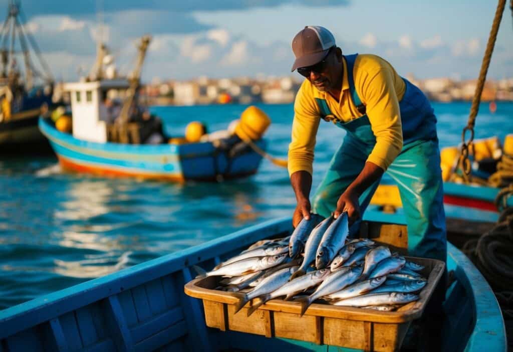 sardinha é carregado