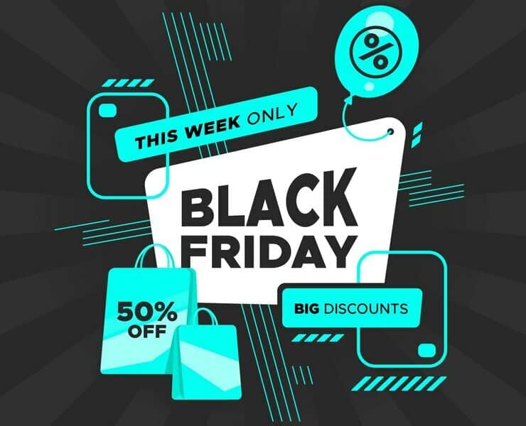 Black friday já está na área