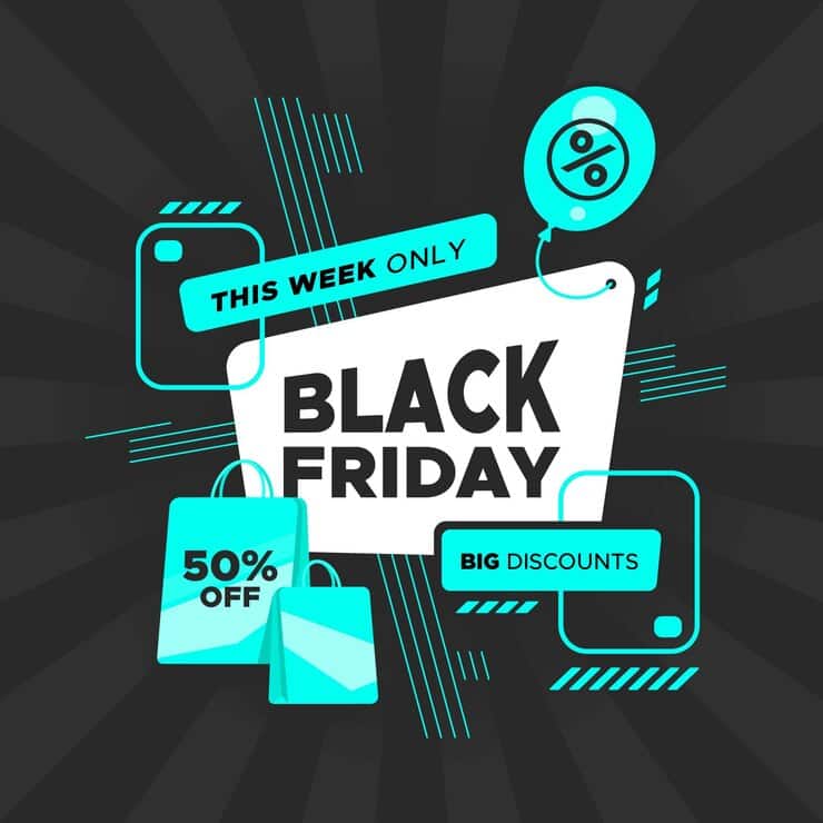 Black friday já está na área