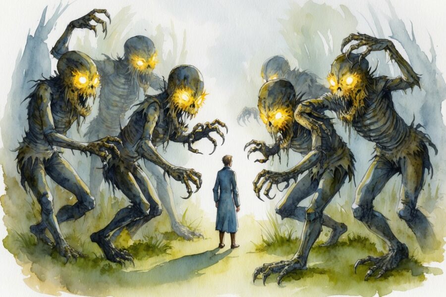 O que significa sonhar com zumbi querendo me pegar?