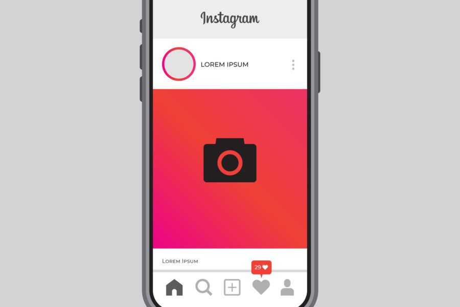 Uma variedade colorida de balões de fala e nuvens de pensamento, cada um preenchido com citações inspiradoras, flutuando acima da tela de um smartphone.