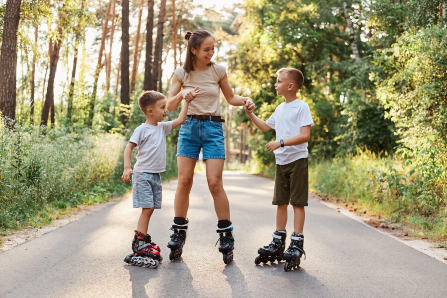 Como incentivar o uso de patins na infância de forma leve e natural