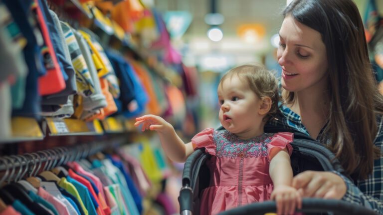comprar roupas para crianças com descontos